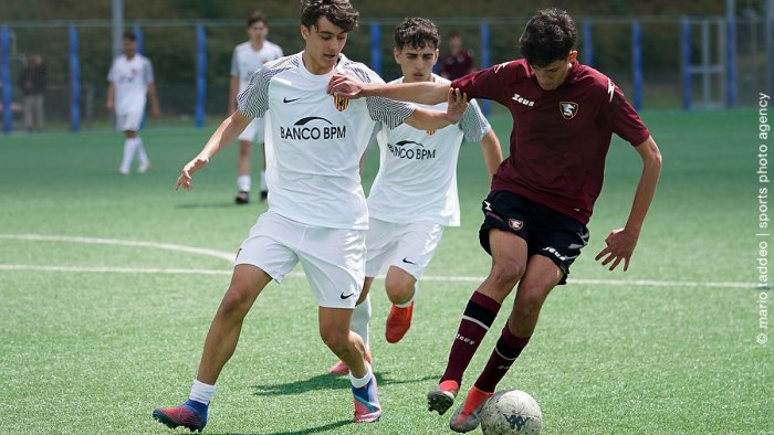 under 17 benevento sconfitta indolore contro la salernitana