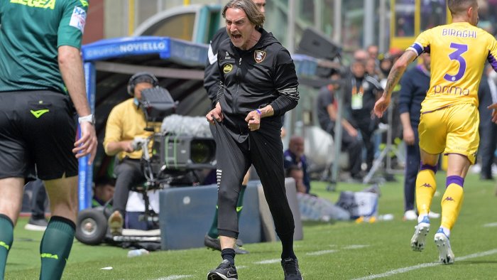 salernitana fiorentina 2 1 nicola la parte piu difficile arriva ora calma