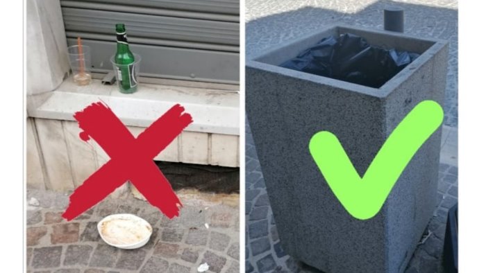 grottaminarda campagna per il rispetto del decoro urbano