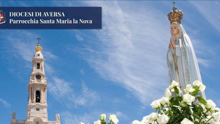 aversa si prepara ad accogliere la statua della madonna di fatima