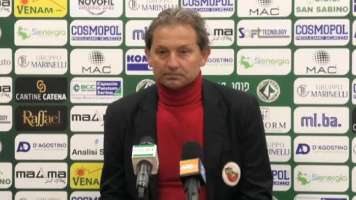 Canio: “There was a penalty for us. Real football with the fans in the stands”