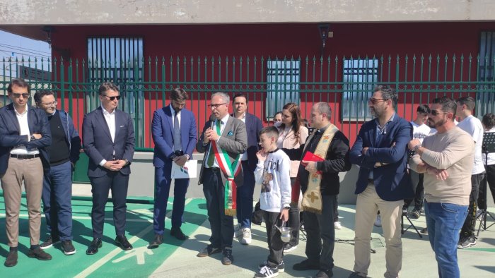 casoria inaugurato il parcheggio della stazione ferroviaria