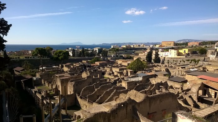 ercolano crescono i numeri di visitatori all inizio dell anno