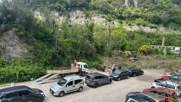 vietri sul mare via ai lavori per realizzare parcheggio da oltre 300 posti
