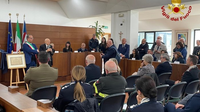 sabino cassese cittadino onorario di atripalda qui la mia infanzia