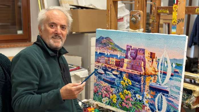 cantico alla luce a napoli la personale del maestro faccincani