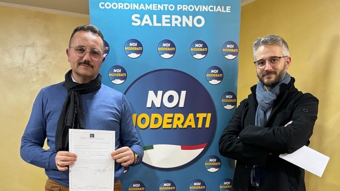 noi moderati antonello valentino vice segretario cittadino di sala consilina