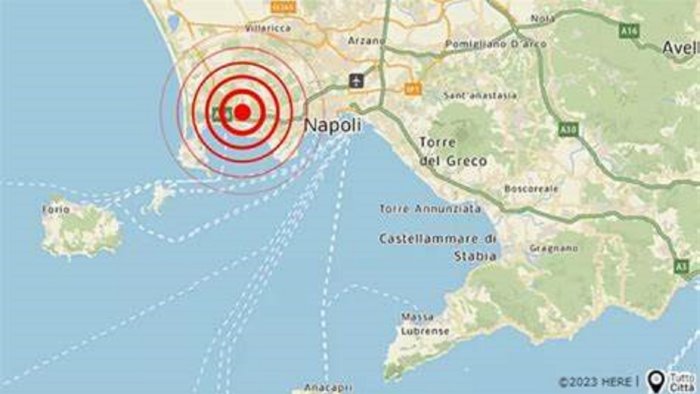 sciame sismico nei campi flegrei otto scosse con magnitudo massima 3 2