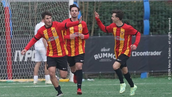 benevento l under 17 vince e consolida il primato successo dell under 15
