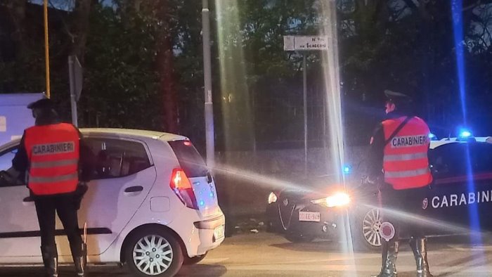 furti e reati posti di blocco e controlli in valle caudina 100 auto fermate