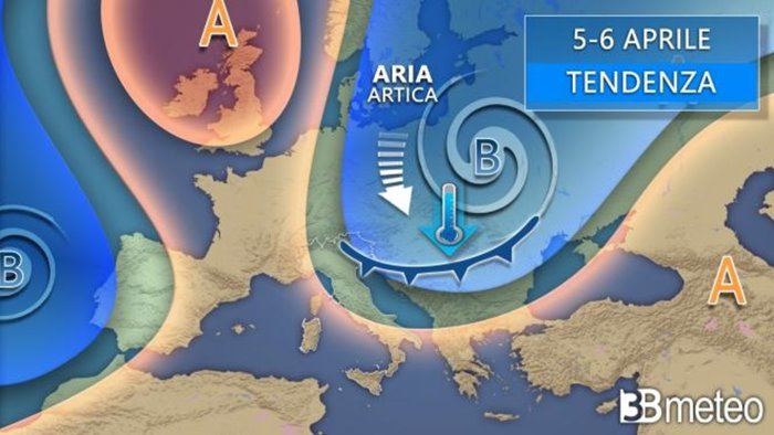 dalla primavera all inverno nel weekend fredde correnti artiche