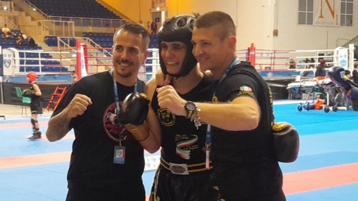 kickboxing alfredo capozzi e campione italiano nella categoria cadetti