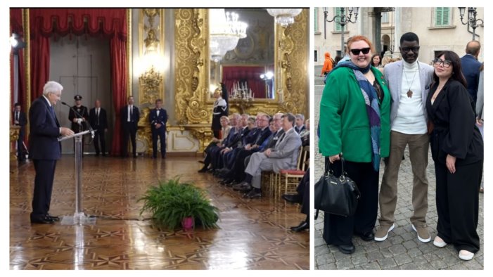 serena giuditta al quirinale per rappresentare i capi delegazione fai campania