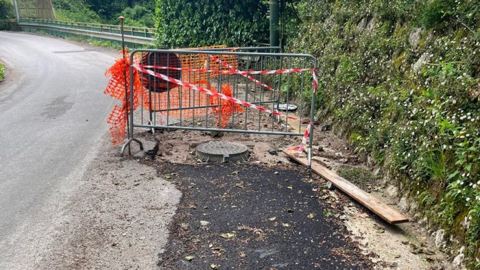 cava de tirreni strada rotolo incompiuta si finiscano i lavori per bene