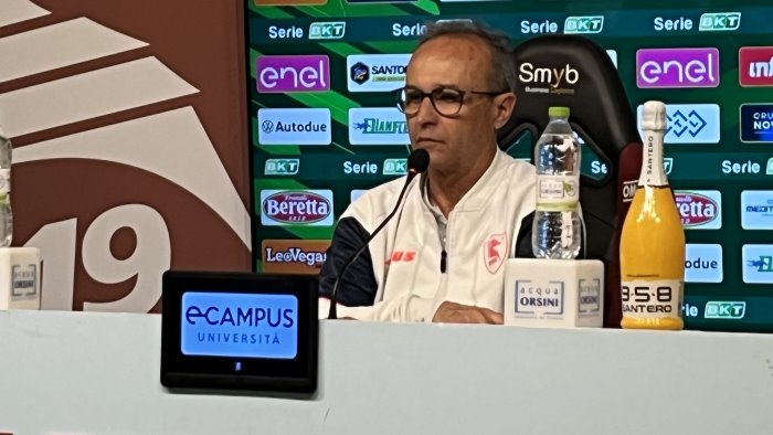 spezia salernitana marino non possiamo snaturarci giocheremo a viso aperto