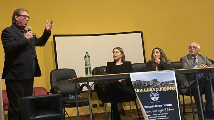 proseguono i congressi cittadini di fratelli d italia ecco savignano irpino