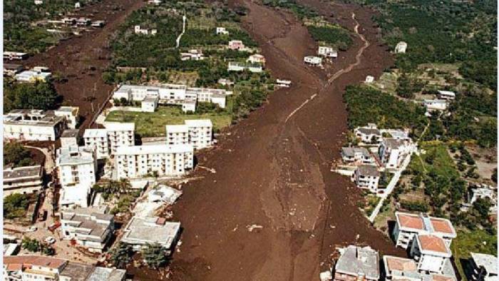 frana di sarno e quindici rischio ancora alto dopo 22 anni