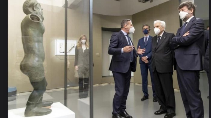 anche paestum e velia alla mostra tota italia al quirinale