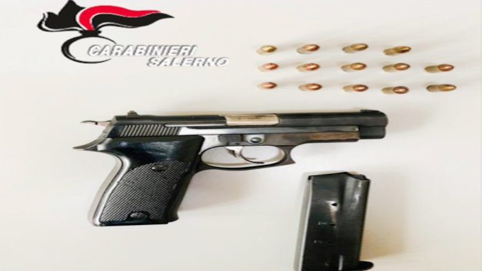 detenzione abusiva di arma arrestato 53enne a pagani
