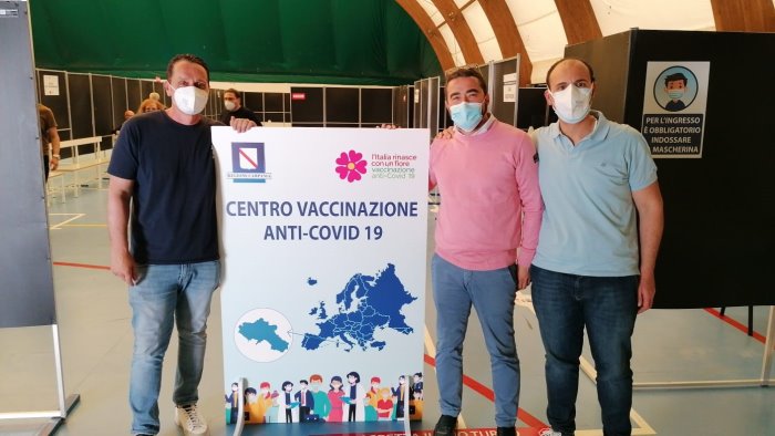 a terzigno si inaugura il nuovo centro vaccinazione