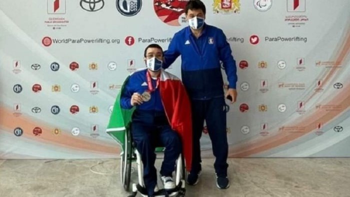 pesistica paralimpica colantuoni e argento mondiale