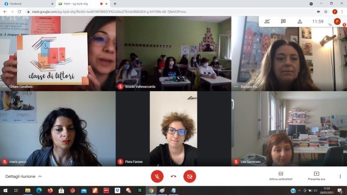 classe di lettori premio per gli studenti di vallesaccarda