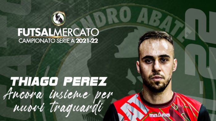 sandro abate ufficializzato il rinnovo di thiago perez