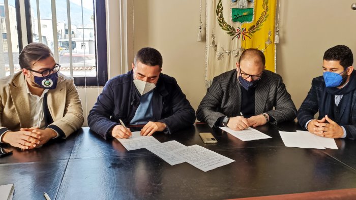 poggiomarino via ai lavori sulla strada di confine con terzigno