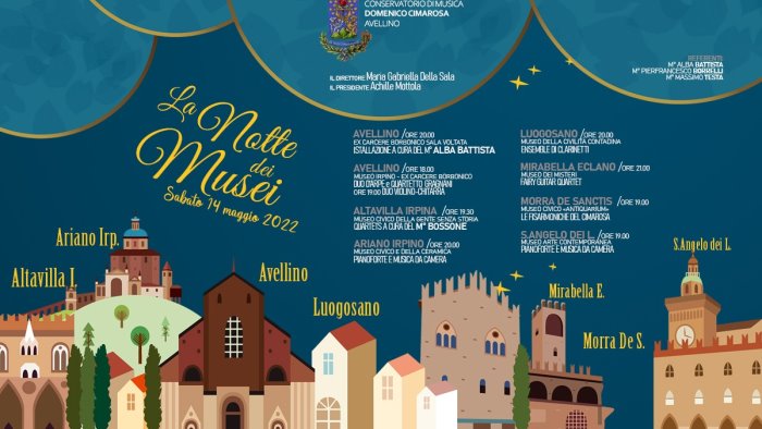 l irpinia tra musica e arte per la notte dei musei