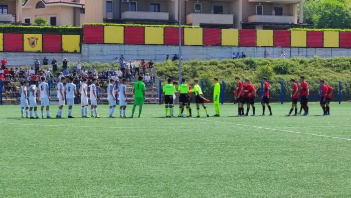 under 16 pari all avellola tra benevento e milan mercoledi il ritorno