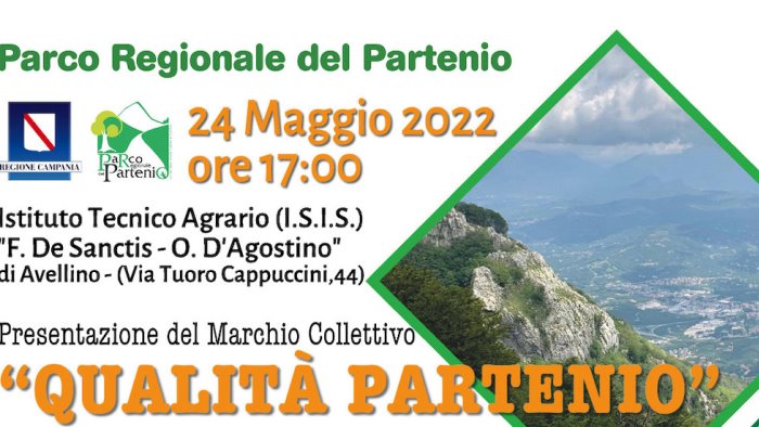 qualita partenio domani presentazione del marchio con marchiello