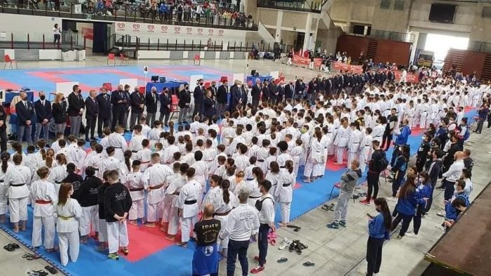 karate a benevento i campionati nazionali centro sud 2022
