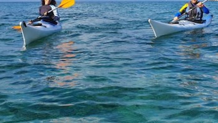 il circolo nautico canottieri agropoli organizza agropoli in canoa