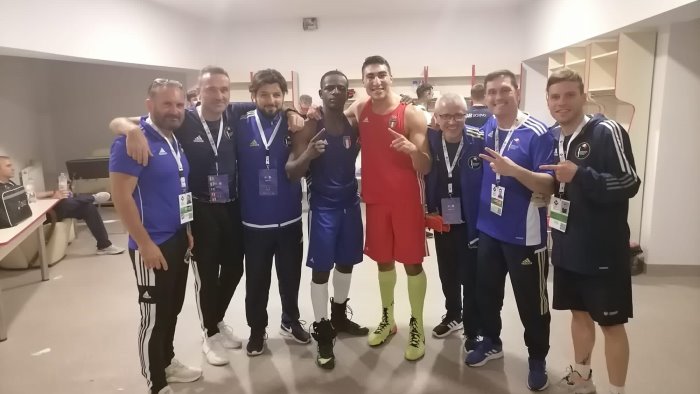boxe europei mouhiidine in finale da dominatore assoluto
