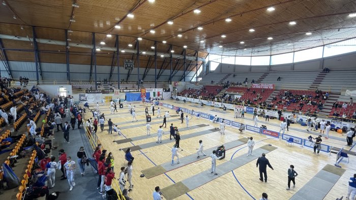 scherma l accademia olimpica furno promossa a pieni voti