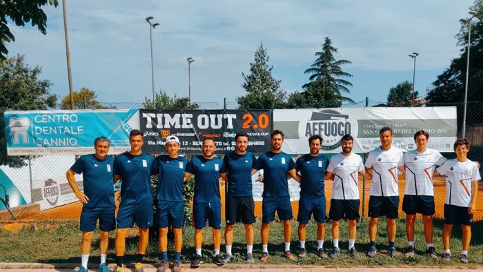 tennis b1 il ct san giorgio del sannio supera l antico tiro a volo di roma