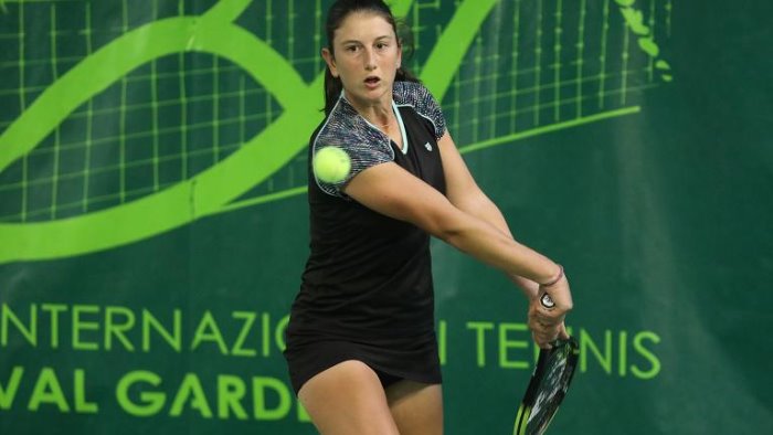 tennis internazionali d italia brancaccio si ferma al cospetto della sasnovich