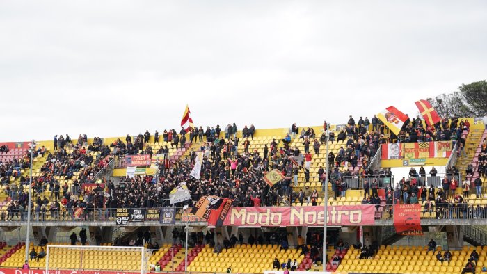 CALCIO. MODENA-BENEVENTO INFO SETTORE OSPITI