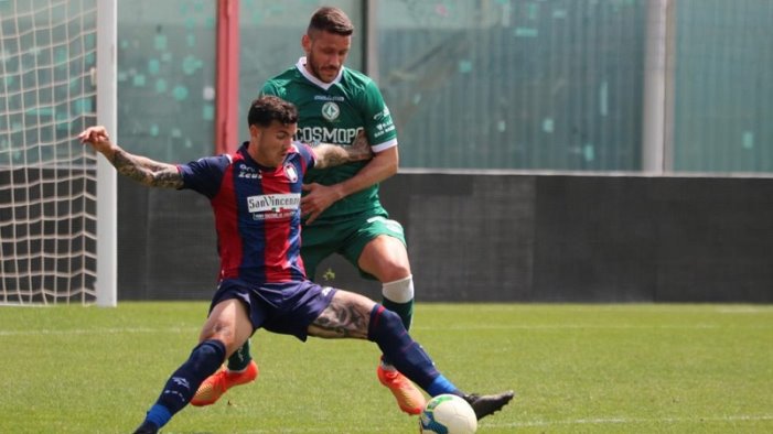 avellino allenamento congiunto a crotone ecco risultato e tabellino
