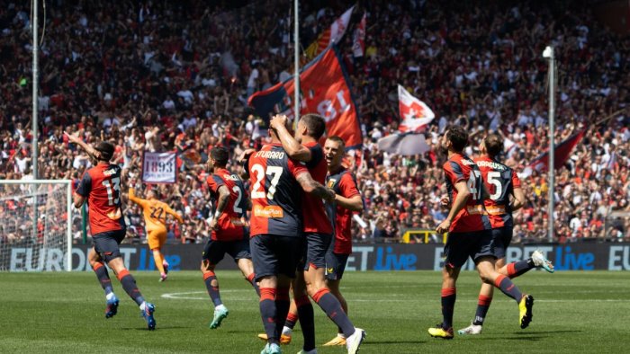 genoa promosso in serie a dopo un anno di b