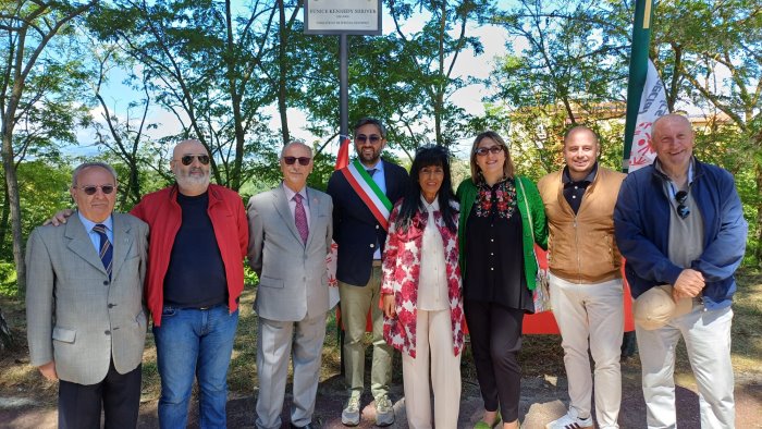 ariano intitolato a eunice kennedy shriver il piazzale del palasport di cardito