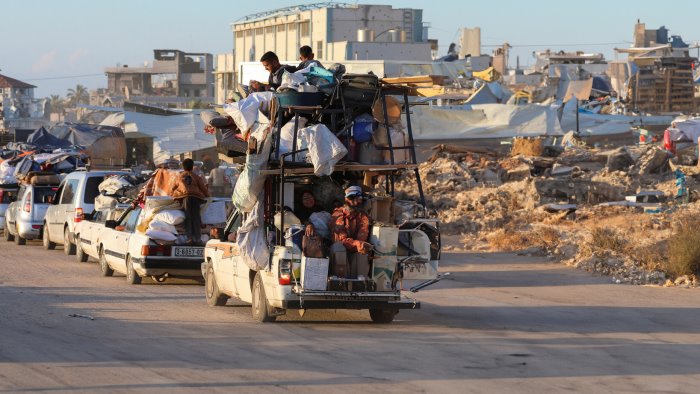 israele ha intensificato gli attacchi contro rafah nuovo esodo di civili