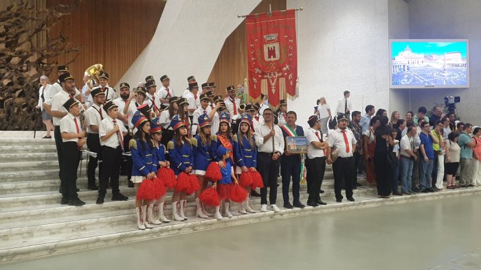 banda musicale di castelvenere domani a roma al giubileo delle bande