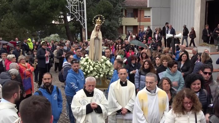 festeggiamenti fatima ad ariano ecco i biglietti vincenti della lotteria