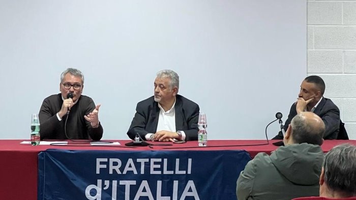 agostinelli e mauriello fdi matera segretario d aula orgoglio del sannio