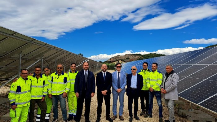 galleria parco della reggia inaugurato impianto fotovoltaico all avanguardia