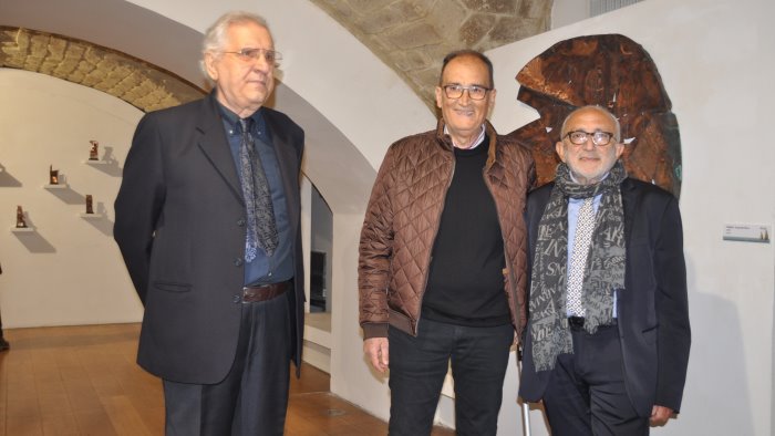 rimarra visitabile fino al 2 giugno la mostra vollaro dialogo con la materia