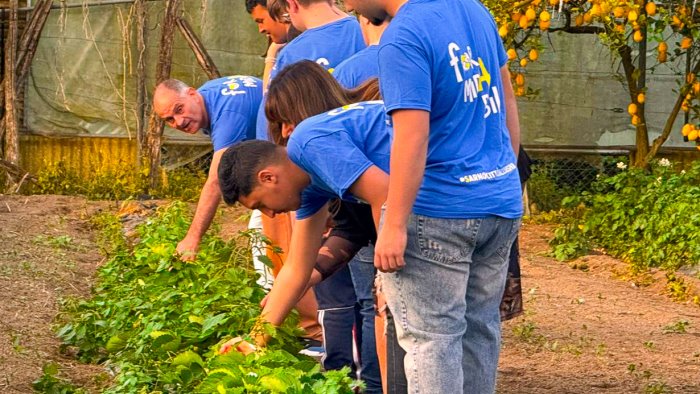 sarno concluso con successo il progetto coltiviamo l inclusione