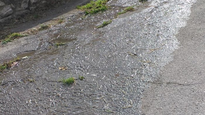 ariano dopo 15 giorni e tornata nuovamente la sorgente di rione martiri