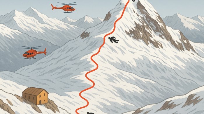 cinque sciatori morti sotto una valanga in svizzera